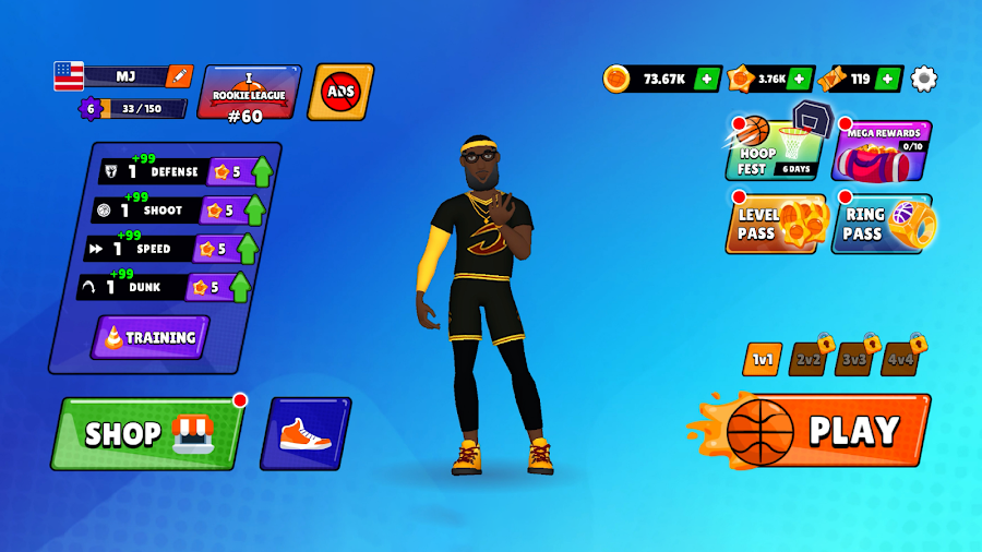 Basketball Superstars 스크린샷 3